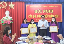 Hội nghị cán bộ, công chức Ban Tuyên giáo Tỉnh ủy năm 2021